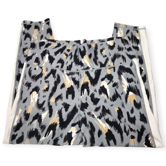 AERIE MOVE HIGH WAISTED TRACK 7/8 LEGGING Slab Gray XXL - Picture 2 of 5